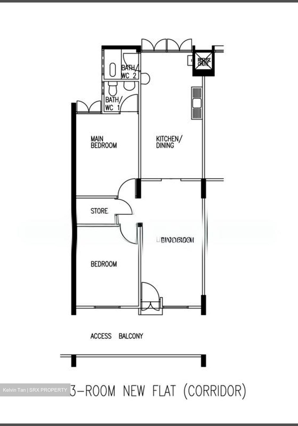 Blk 503 Cheng San Crest (Ang Mo Kio), HDB 3 Rooms #525964821